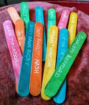 poetry sticks by Leisa Taylor